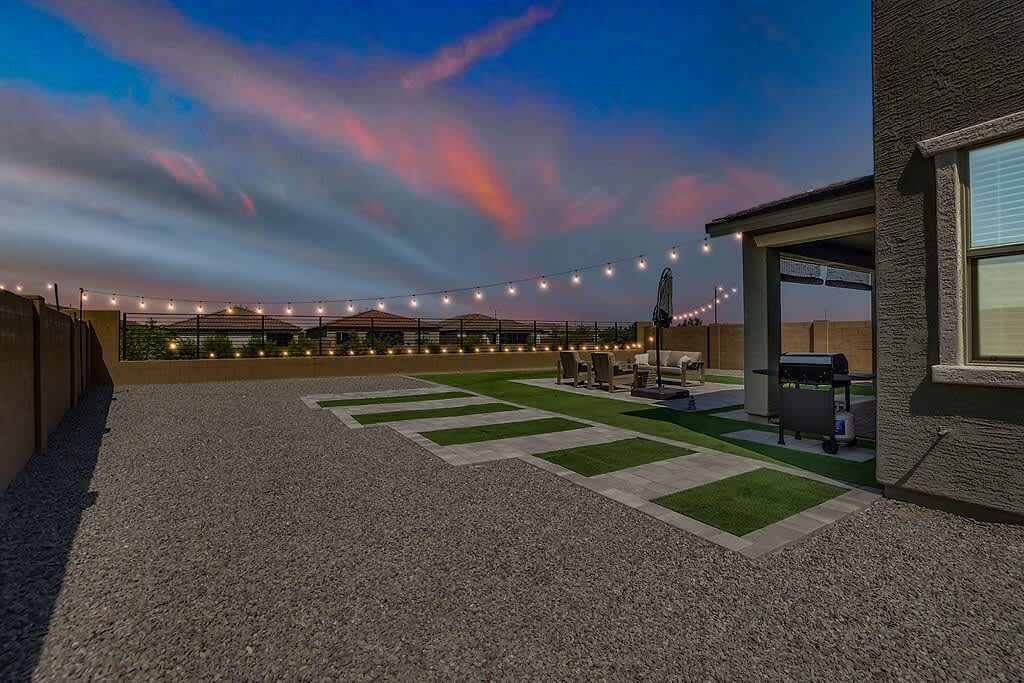 Yard - Evening