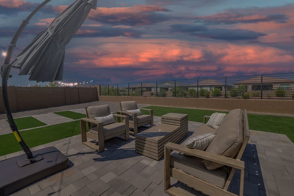 Backyard - Evening