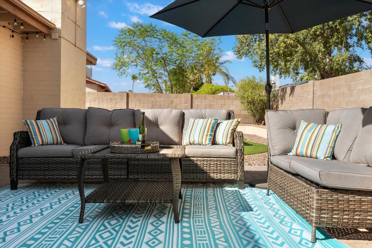 Outdoor seating